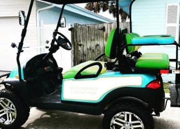 Brand New 4 Seat Golf Carts From Salty Rentals New Smyrna Beach
